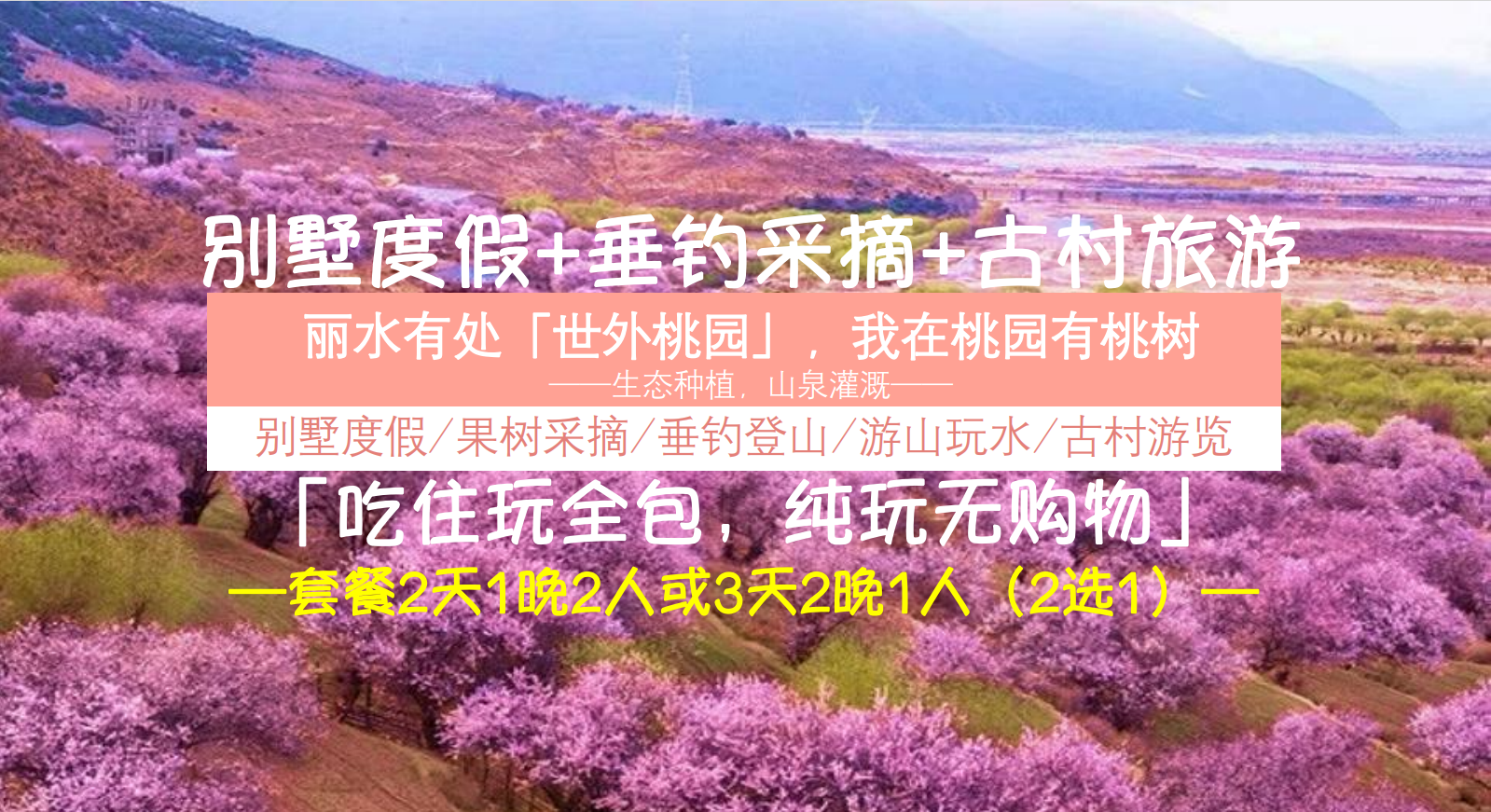 丽水特色休闲团建