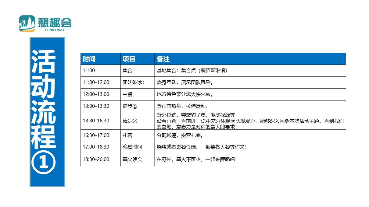 携手纪龙山2日团建