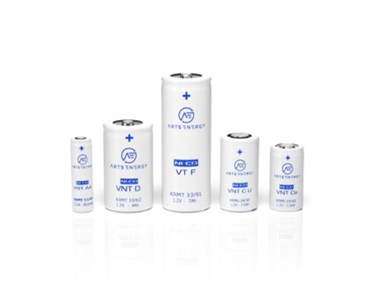 ARTS Energy 镍镉电池 VT – VST – VNT RANGE