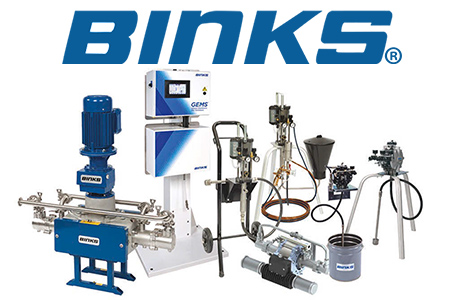 Binks 工业喷涂的百年之选