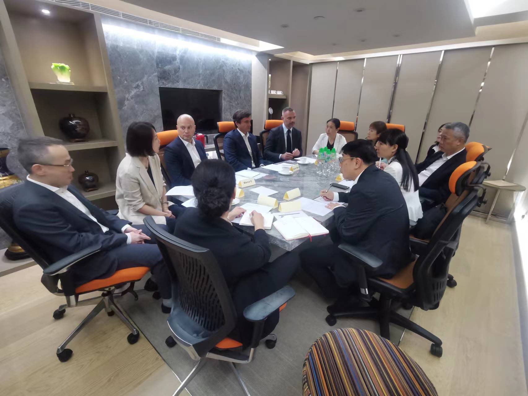 2023年5月與PGS合作洽談