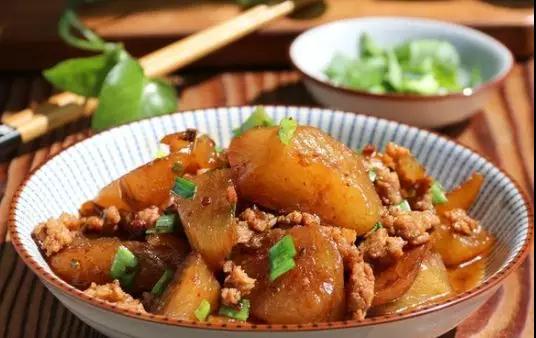 【瘦肉类】白萝卜炒肉末