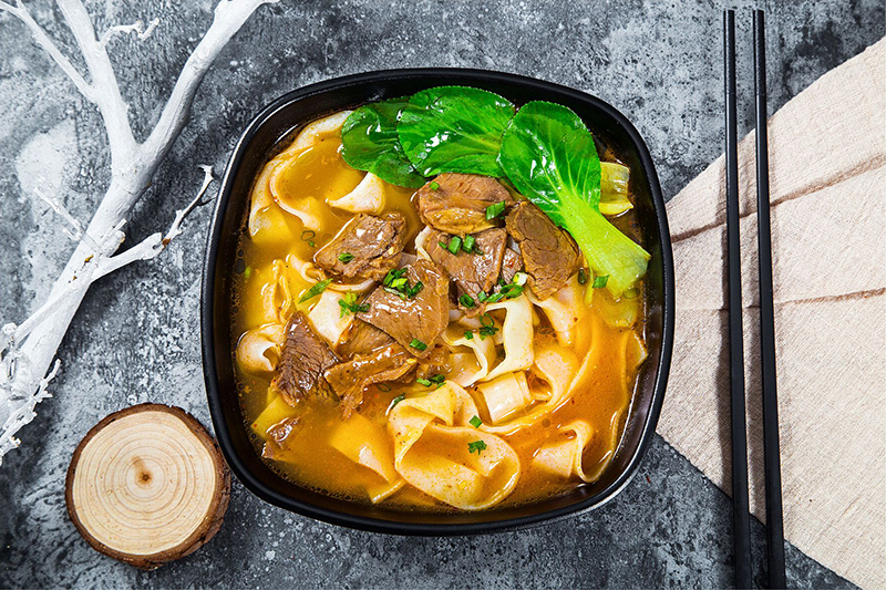 香辣牛肉面皮