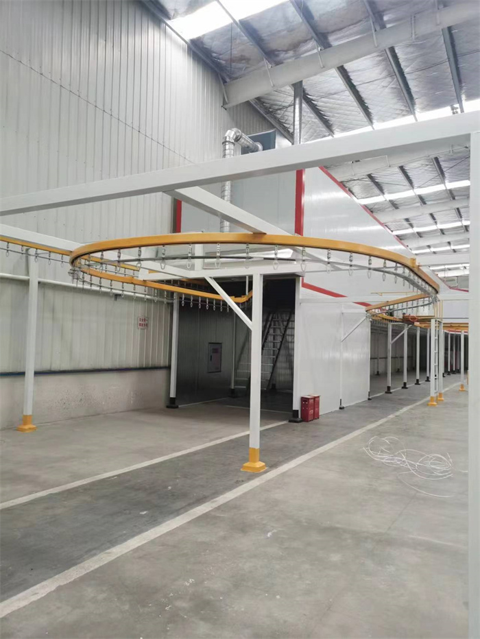 实景拍摄喷粉喷塑设备