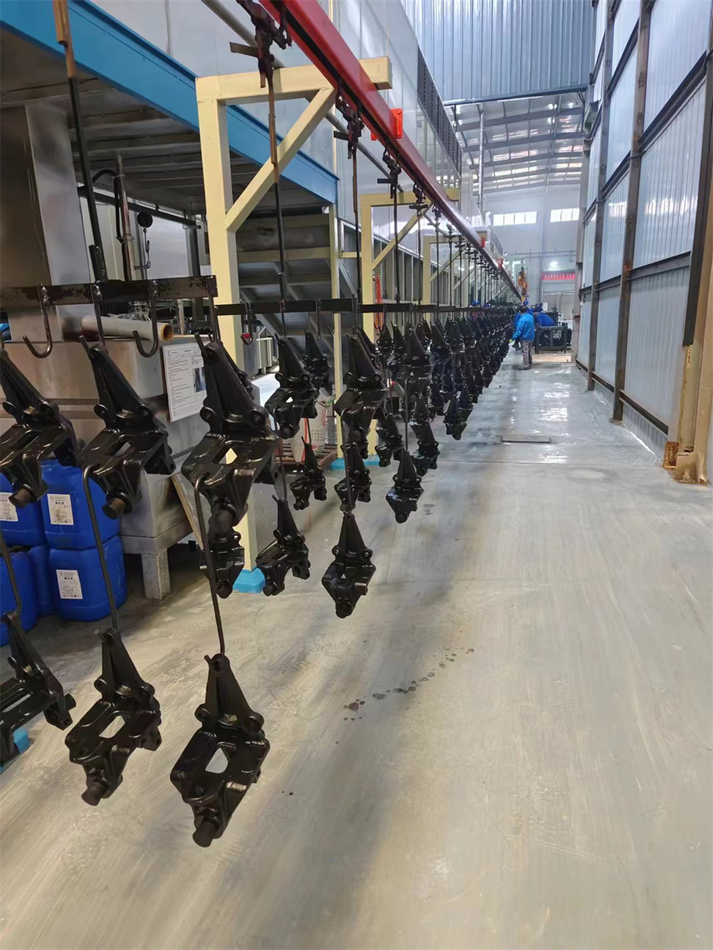 电泳设备流水线