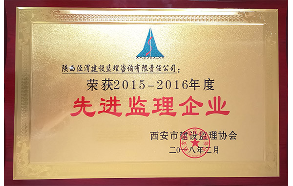 2015-2016先进奖