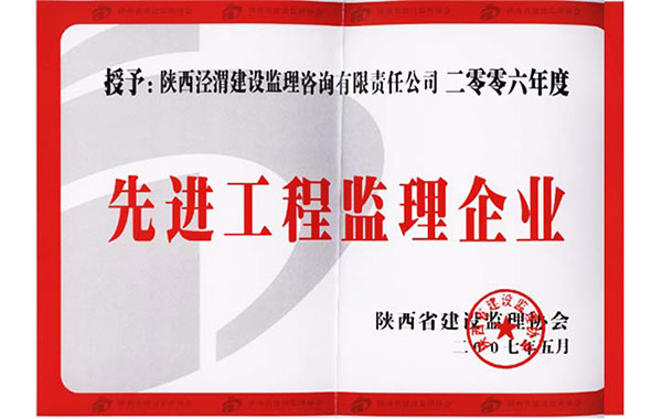 2006度先进企业
