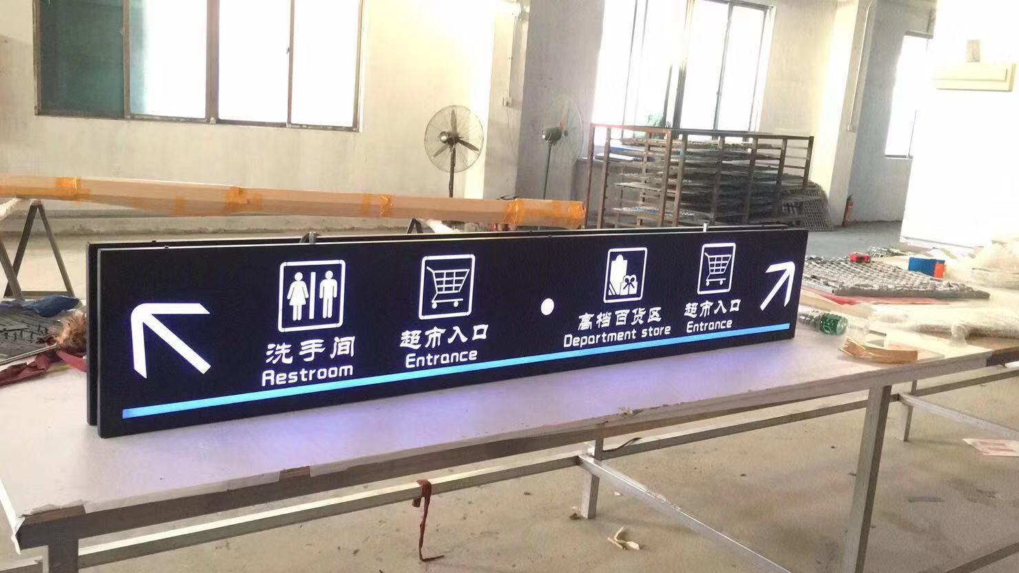 吊牌灯箱