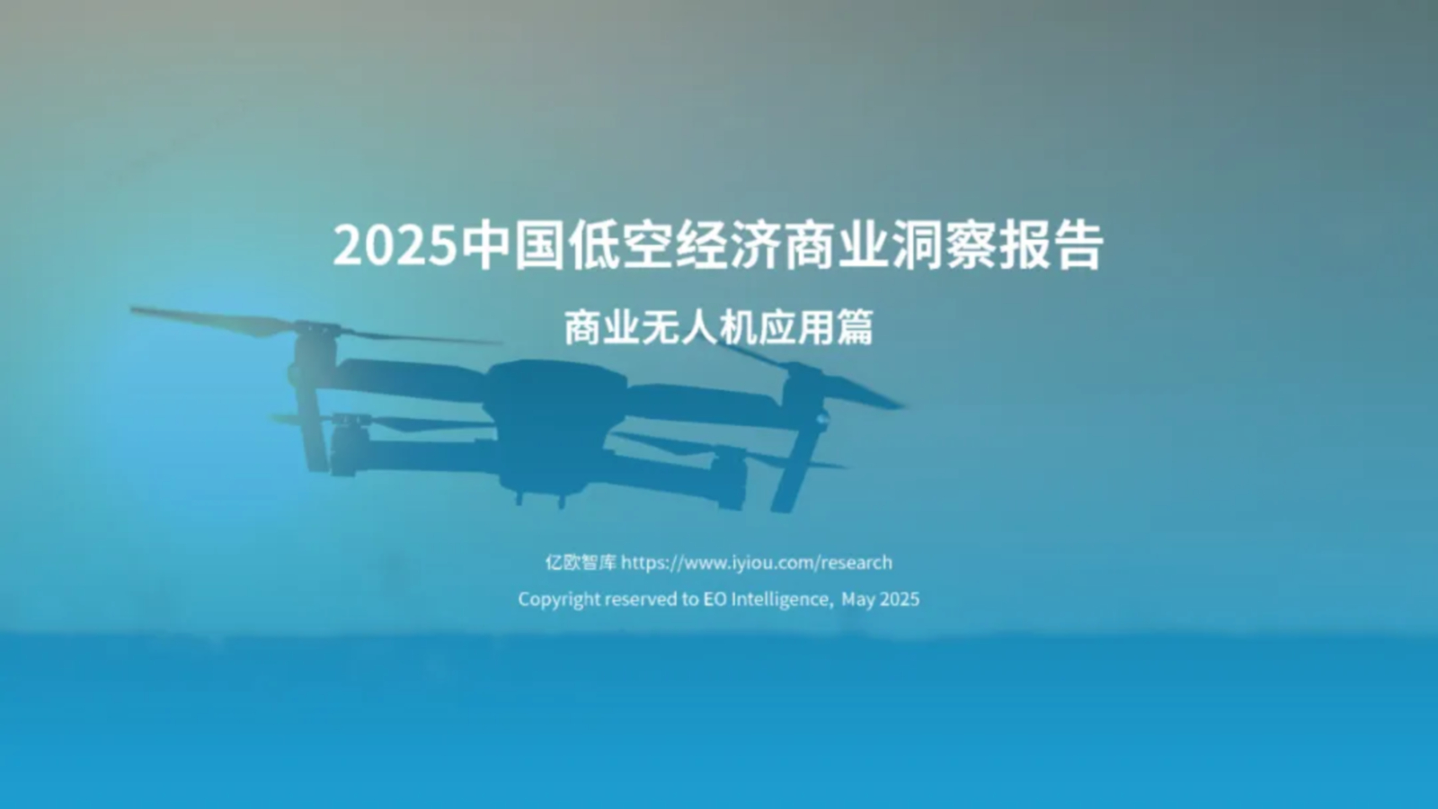 2025中国低空经济——商业洞察报告商业无人机应用篇