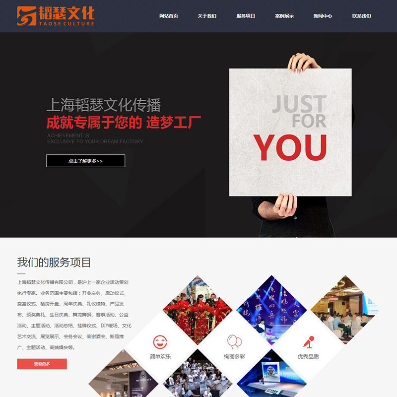 网站制作 - 广告活动