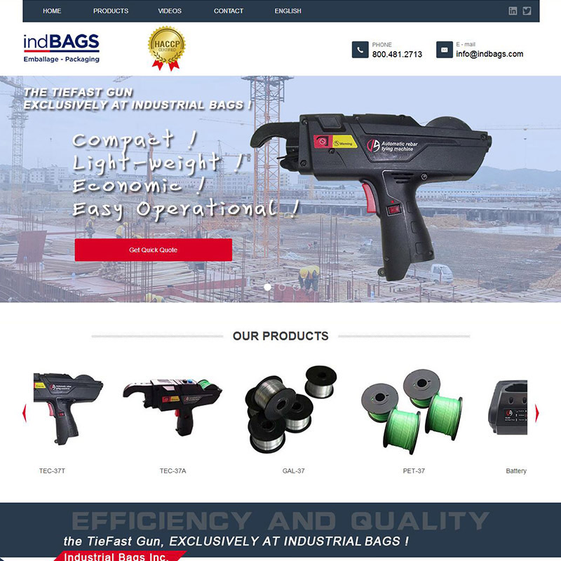 网站制作 - 外贸行业