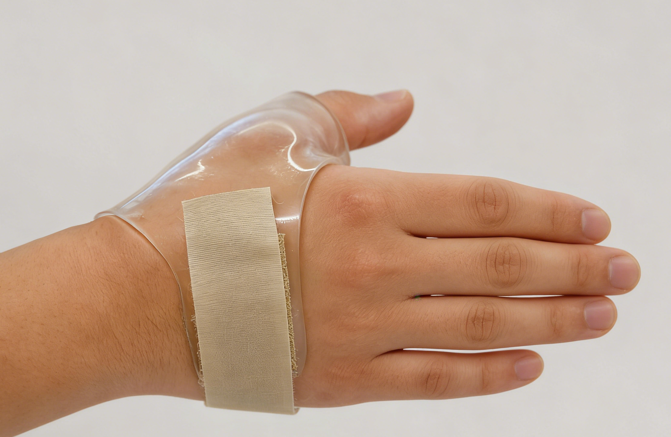 惠好安康硅酮手背烧伤支具定制