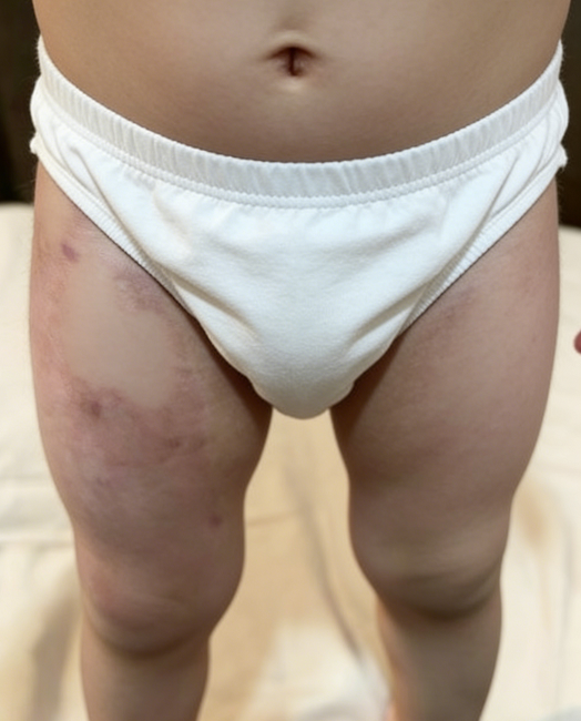 成都惠好安康烧伤康复故事：被温柔抚平的伤痕：2岁宝宝大腿烫伤的康复奇迹