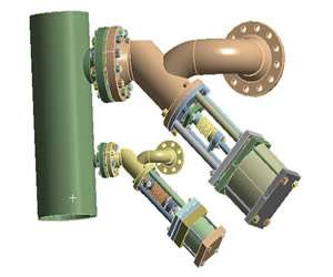 管道系统CFD和FEA分析