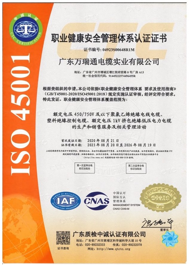 <div style="text-align:center;">
	ISO 45001
</div>