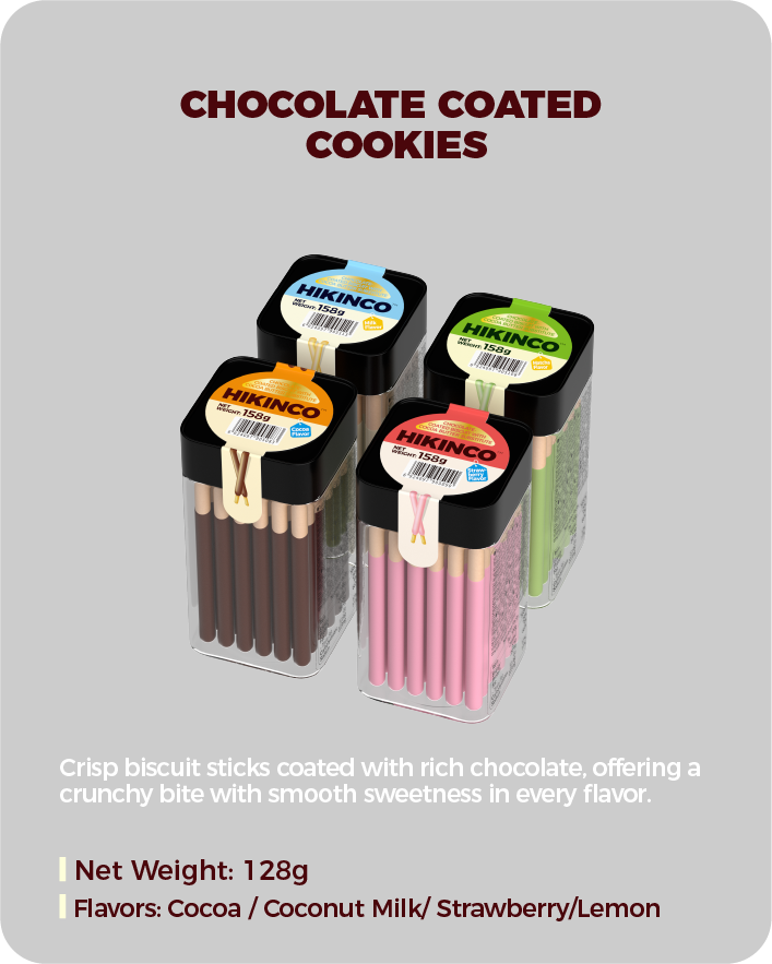 Chocolate-coated Biscuit Sticks