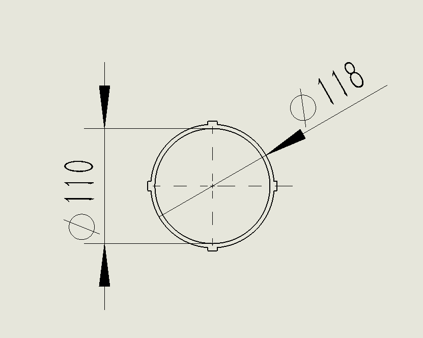 118mm section