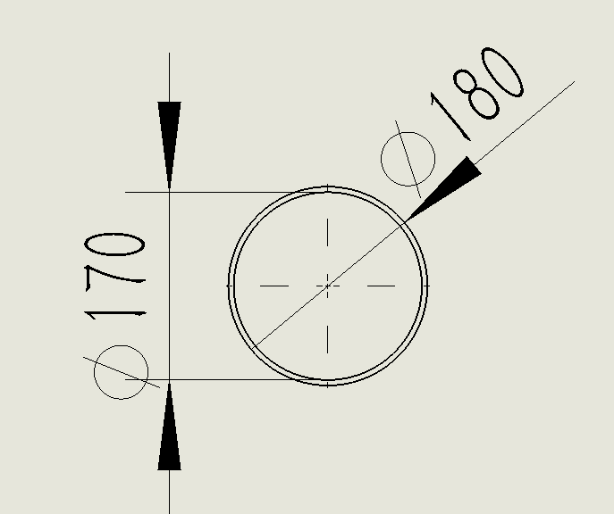 180mm section