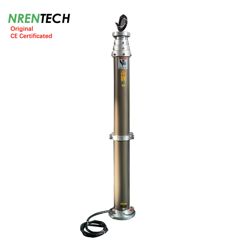 lighting telescopic mast