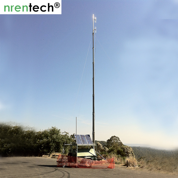 18m Locking Pneumatic Mast