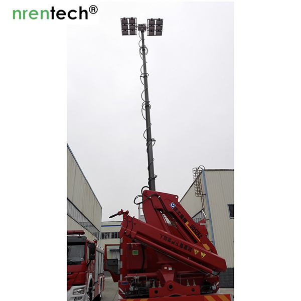 fire rescue lighting mast tower