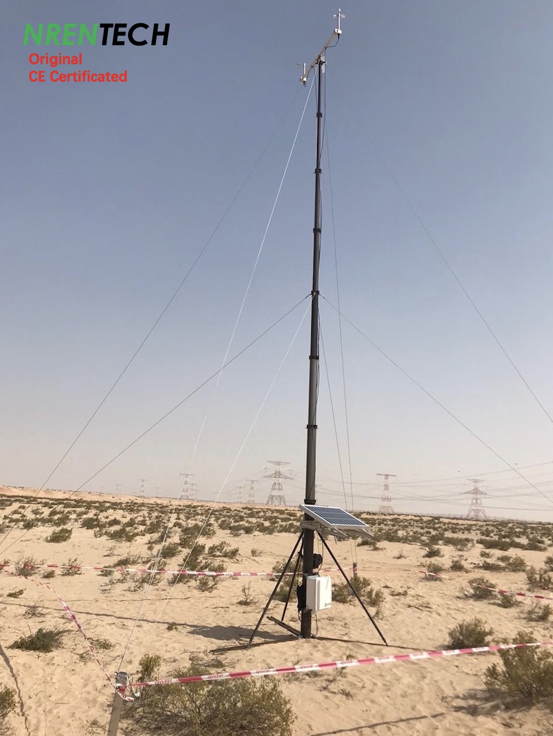 manual mast tripod bracket mounting