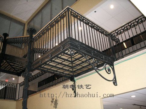 玻璃护栏  室内外护栏  悬梯  钢构房1019