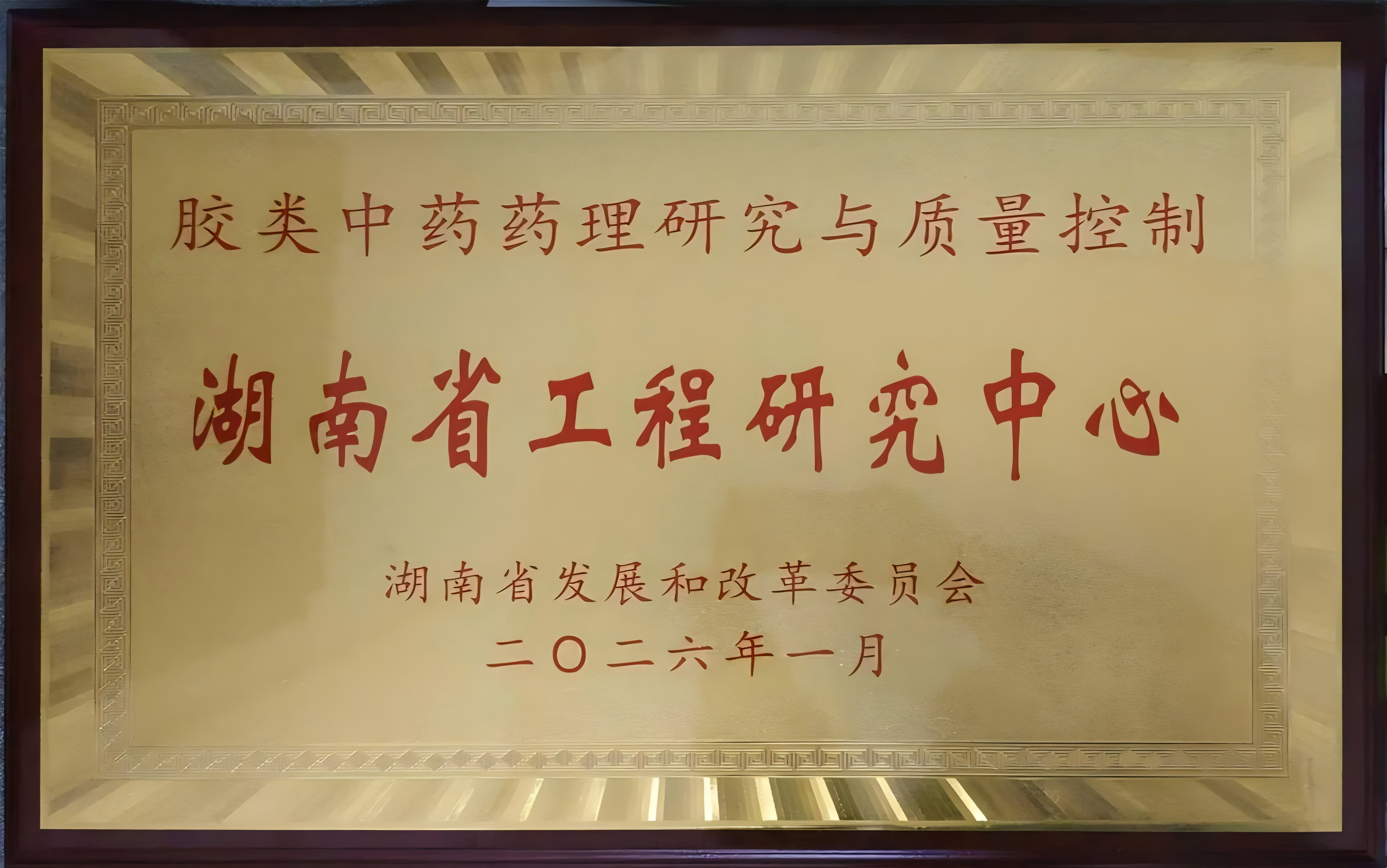 胶类中药质量控制 省工程研究中心