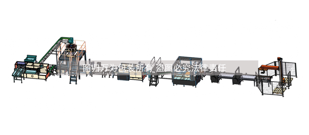 折叠盒全自动紧固件装盒装箱码垛包装线