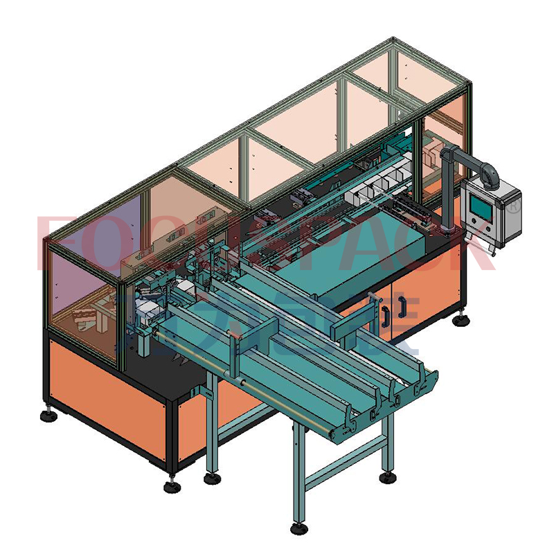 纸盒自动锁底开盒机