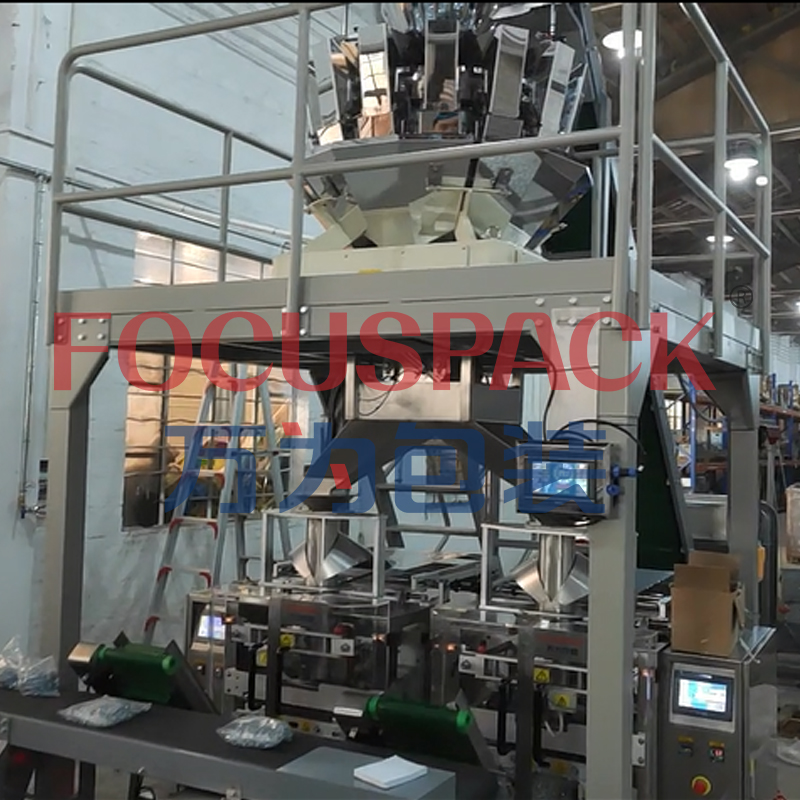 双机位袋装螺丝包装系统