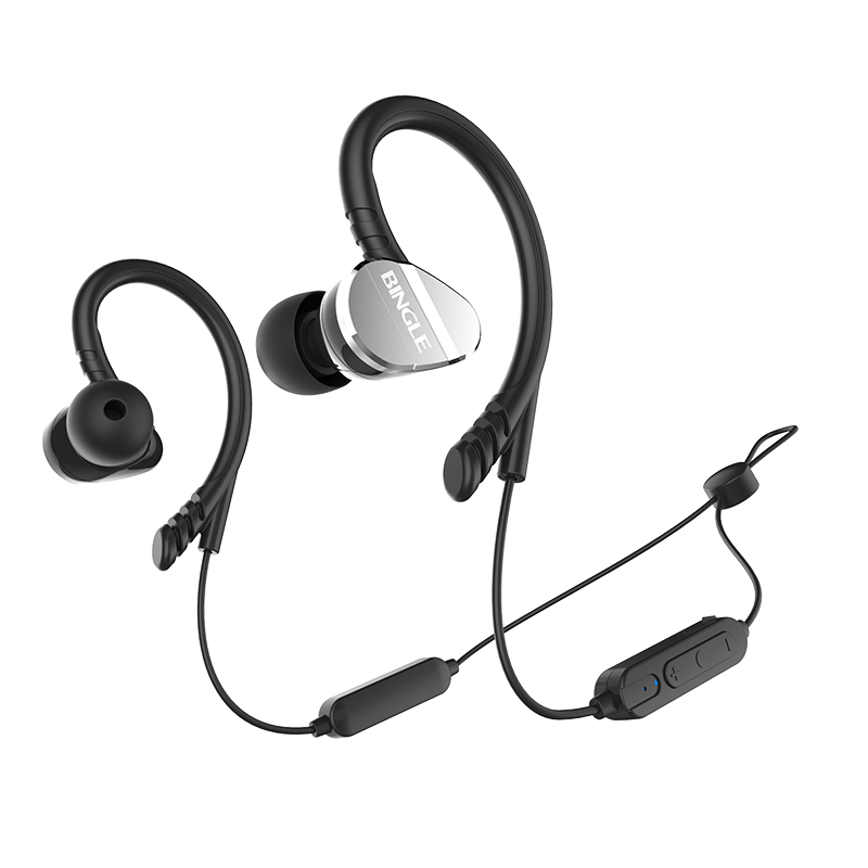 Bingle Fb61 Sports In Ear Metal Wireless Bluetooth Earphones