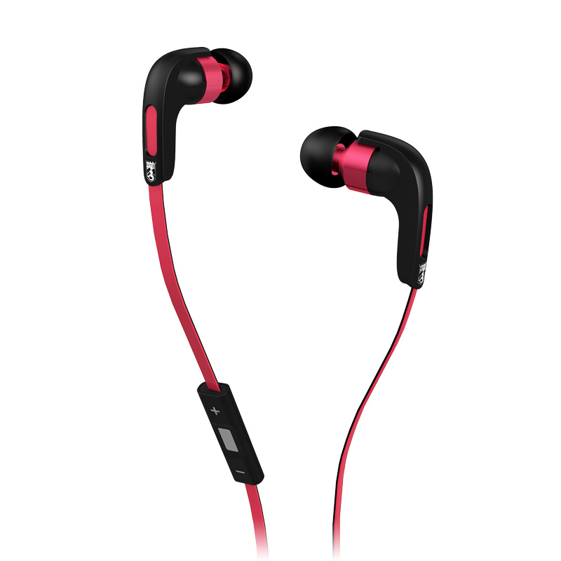 Bingle I810 3.5MM Jack Red Wired Earphone With Mic