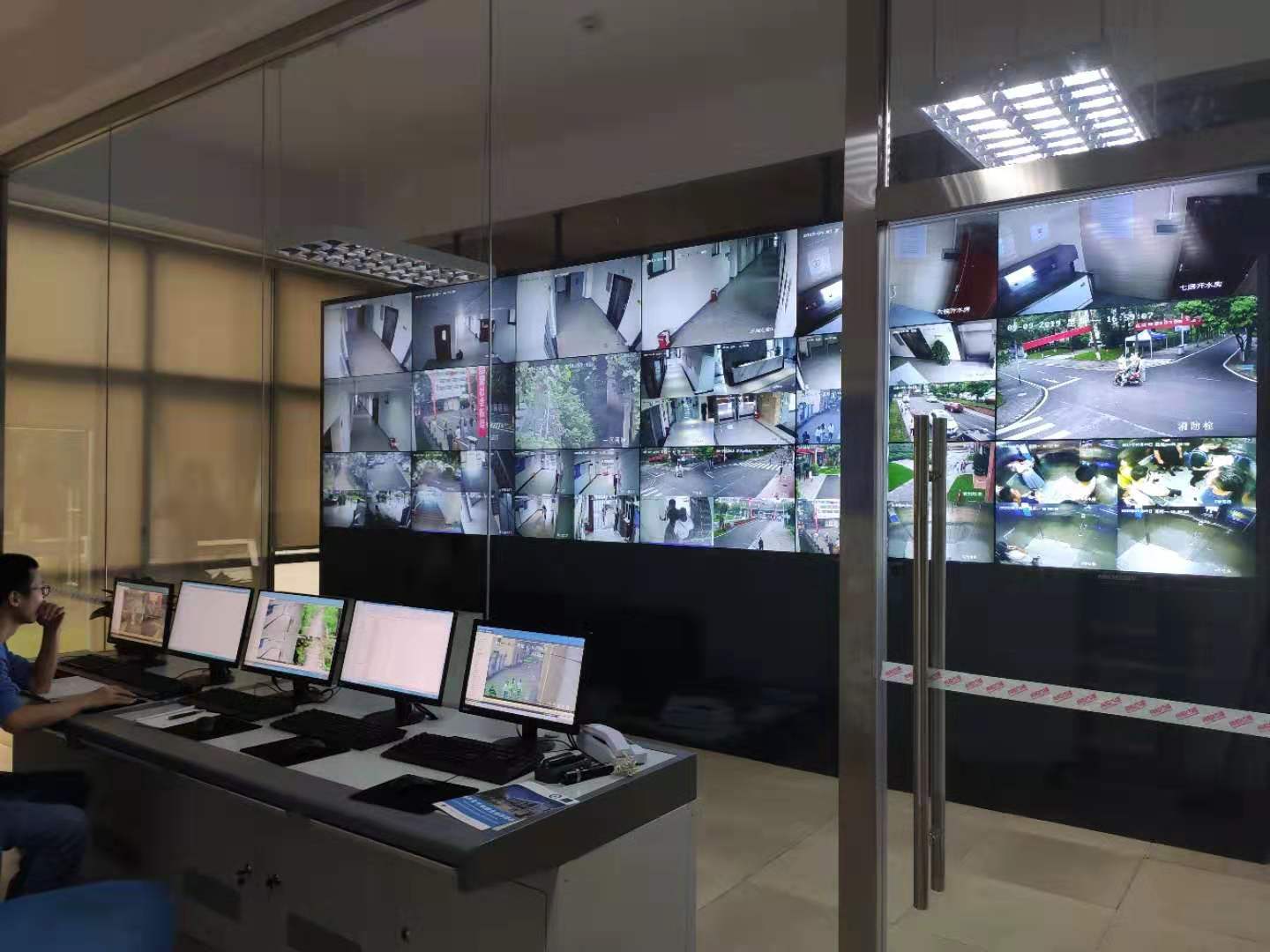 四川某高校监控中心建设