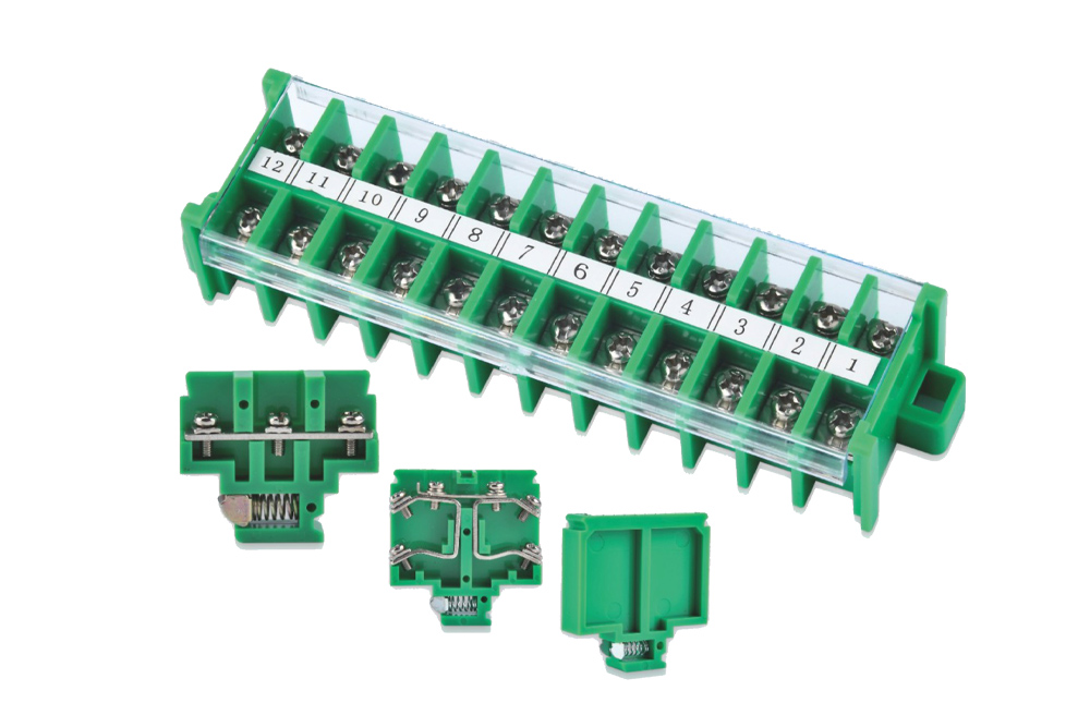 SL18 (JH10/JH20) and SL19 (MJ1/MJ2) series combined terminal blocks