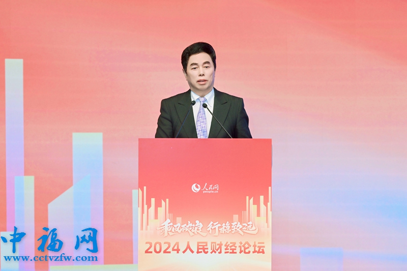 波司登集团董事局主席兼总裁高德康。人民网记者 翁齐羽摄