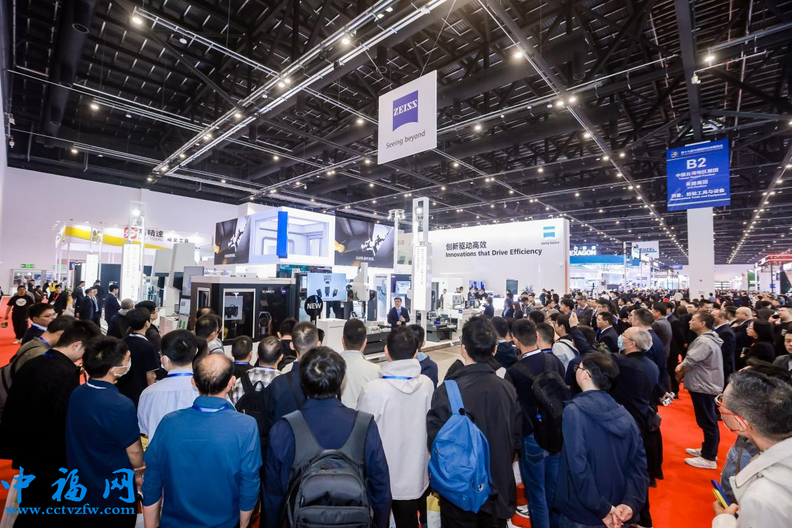 第十九届中国国际机床展览会现场。受访者供图