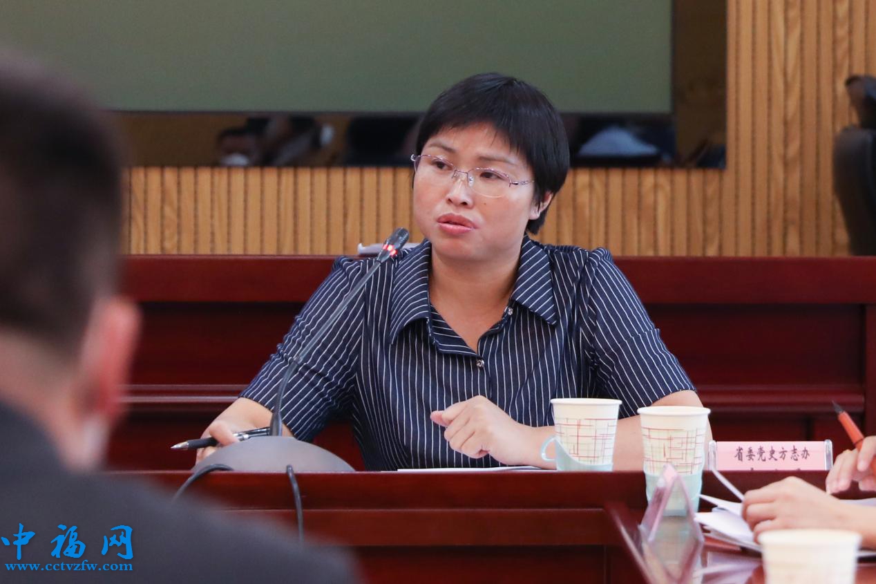 福建省委党史方志办二级调研员李连秀。杨俊杰摄