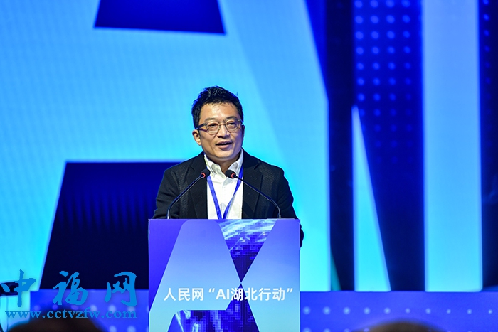 北京零一万物科技有限公司联合创始人马杰。人民网记者 任峰涛摄
