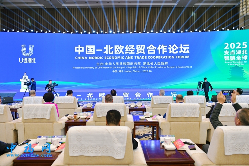 以支点智链全球 2025中国—北欧经贸合作论坛开幕