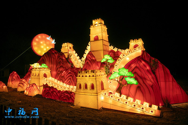 当城堡邂逅赛博光影 2026北京密云灯会璀璨启幕 