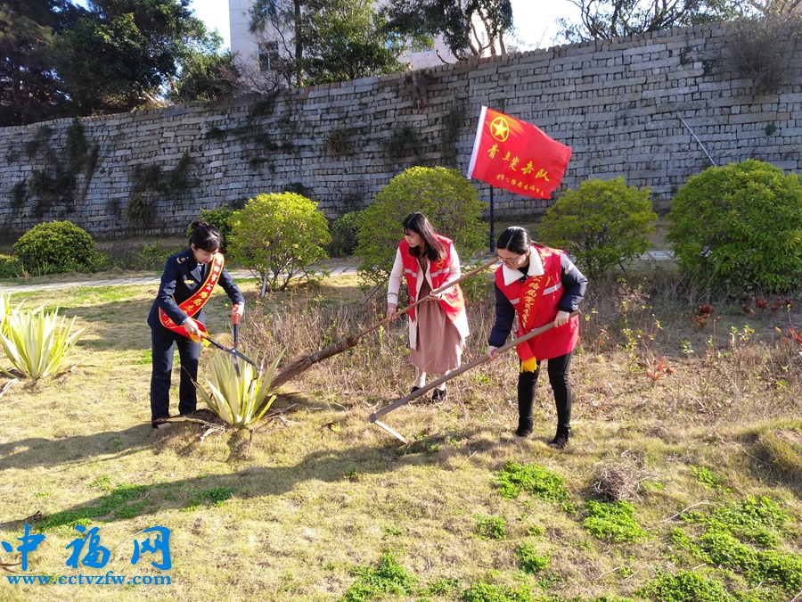 莆田公路青年突击队在莆禧生态园开展绿化养护活动.jpg