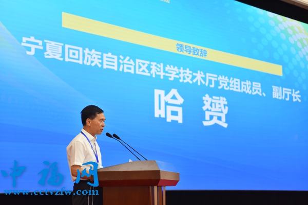 宁夏回族自治区科学技术厅党组成员、副厅长哈赟。人民网记者 杜燕飞摄