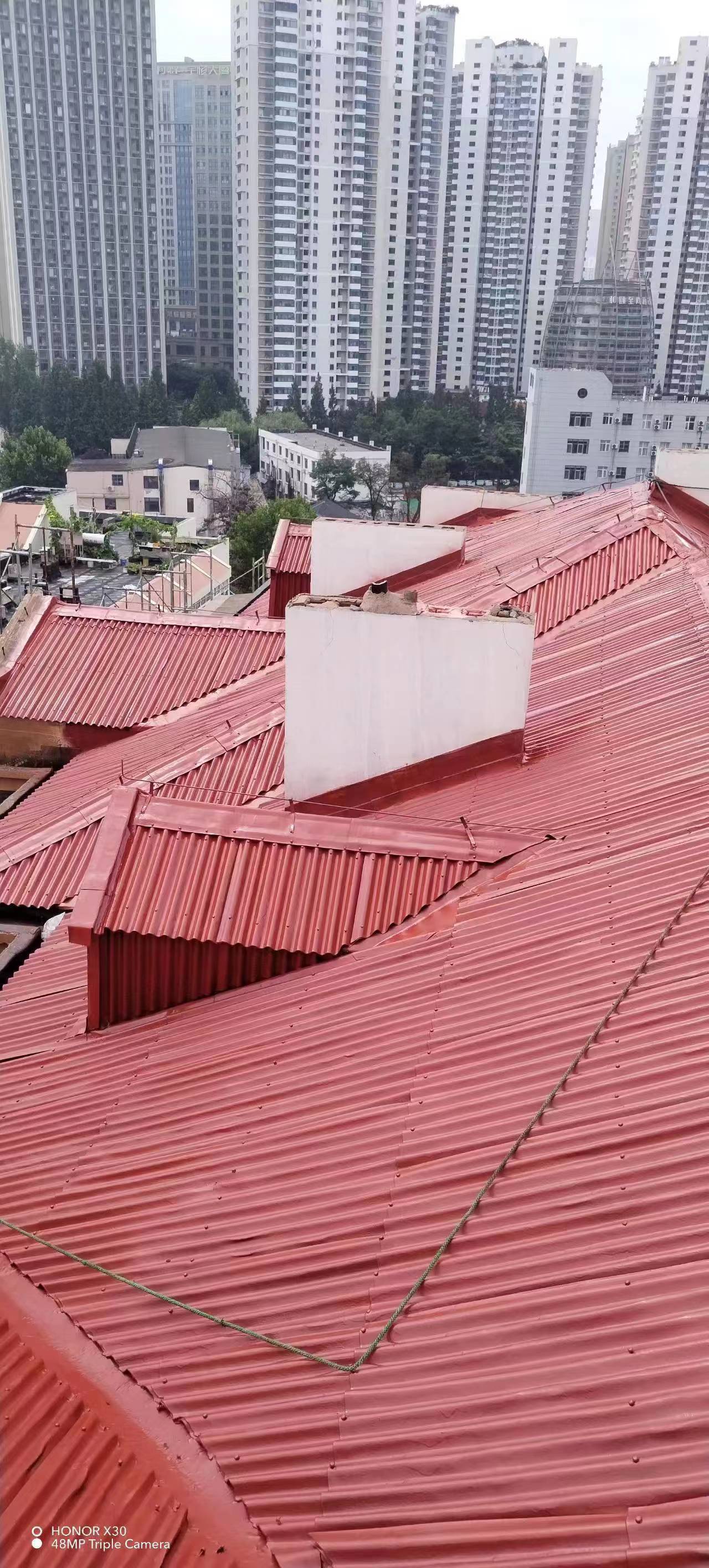 外漏屋面房顶防水应用