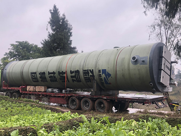 一体化玻璃钢预制泵站