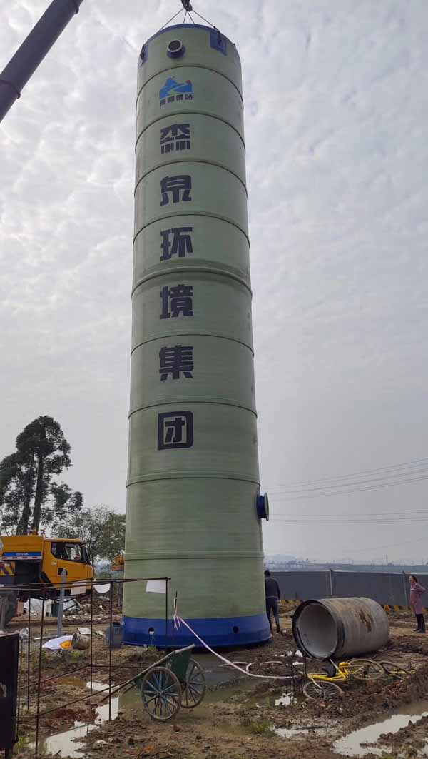 成都小区一体化污水提升泵站