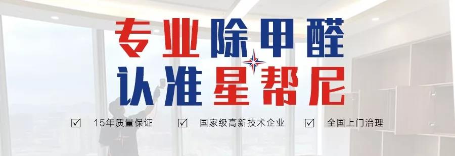 星帮尼除甲醛治理服务项目