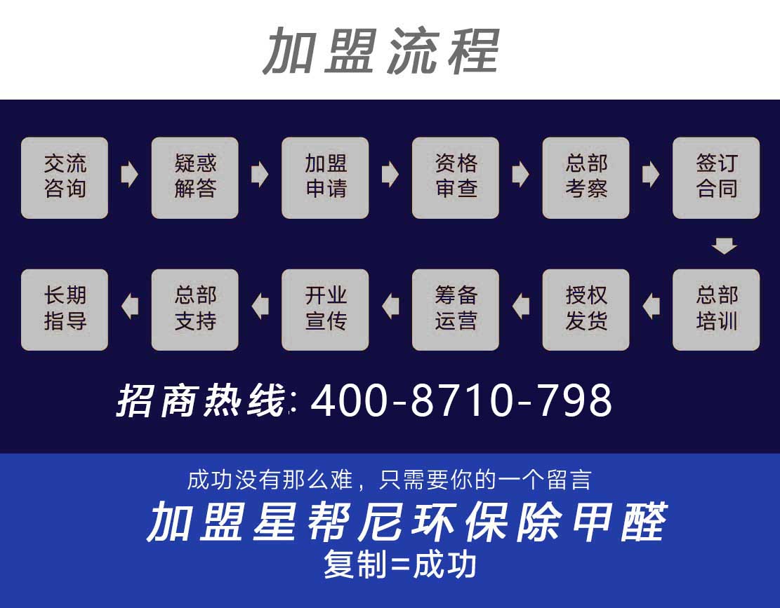 除甲醛加盟