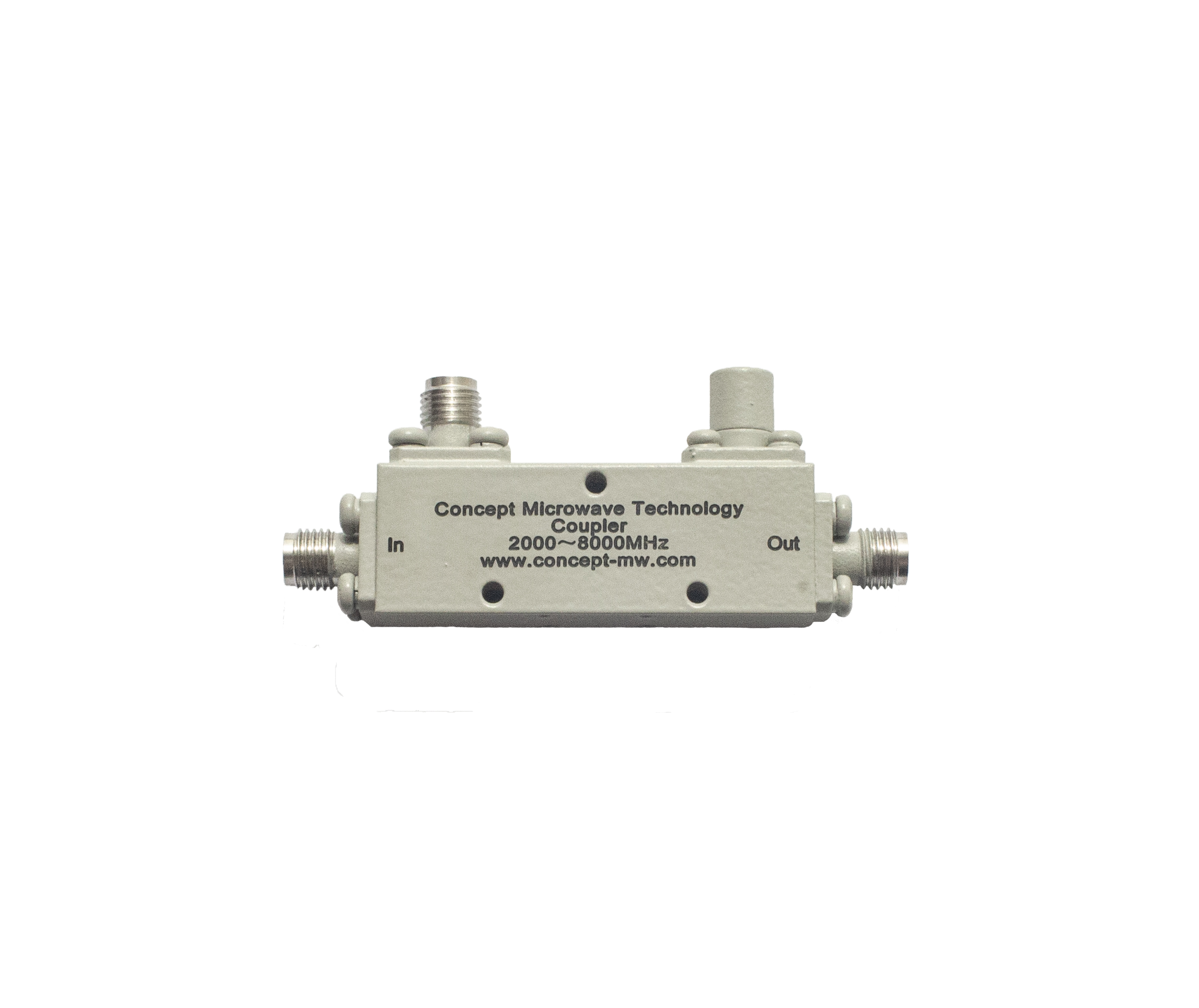 6dB定向耦合器 频率范围：2000-8000MHz