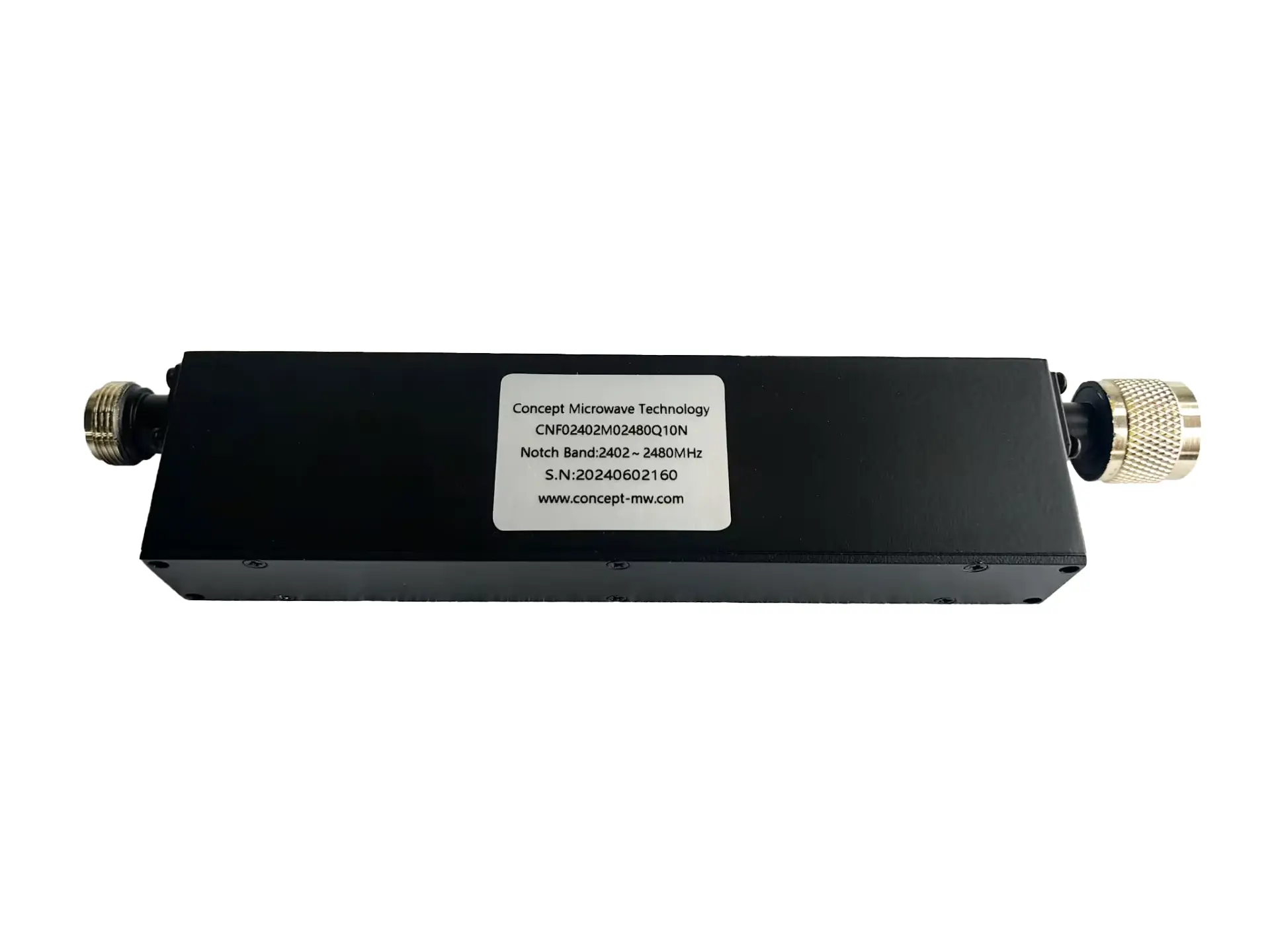 阻带频率范围：2402-2480MHz